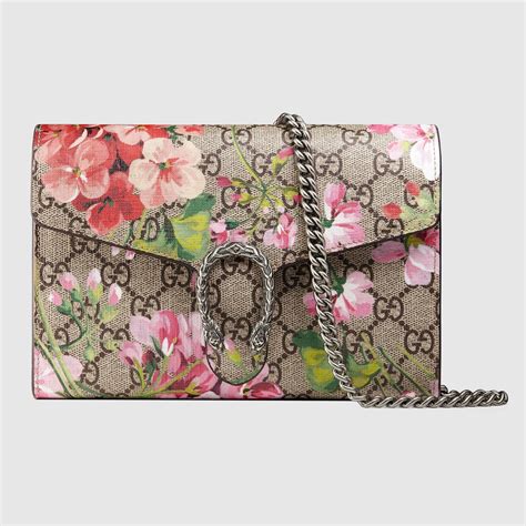 gucci dionysus wallet on chain blooms|gucci signature wallet on chain.